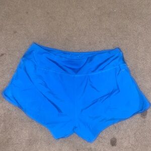 Bright blue NIKE SHORTS, size s, lining, draw string, Dry fit
